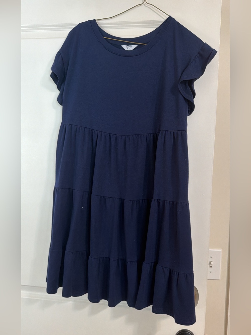 Crown and Ivy navy dress